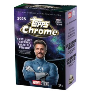 Topps Chrome Marvel Studios 2025 Value Box