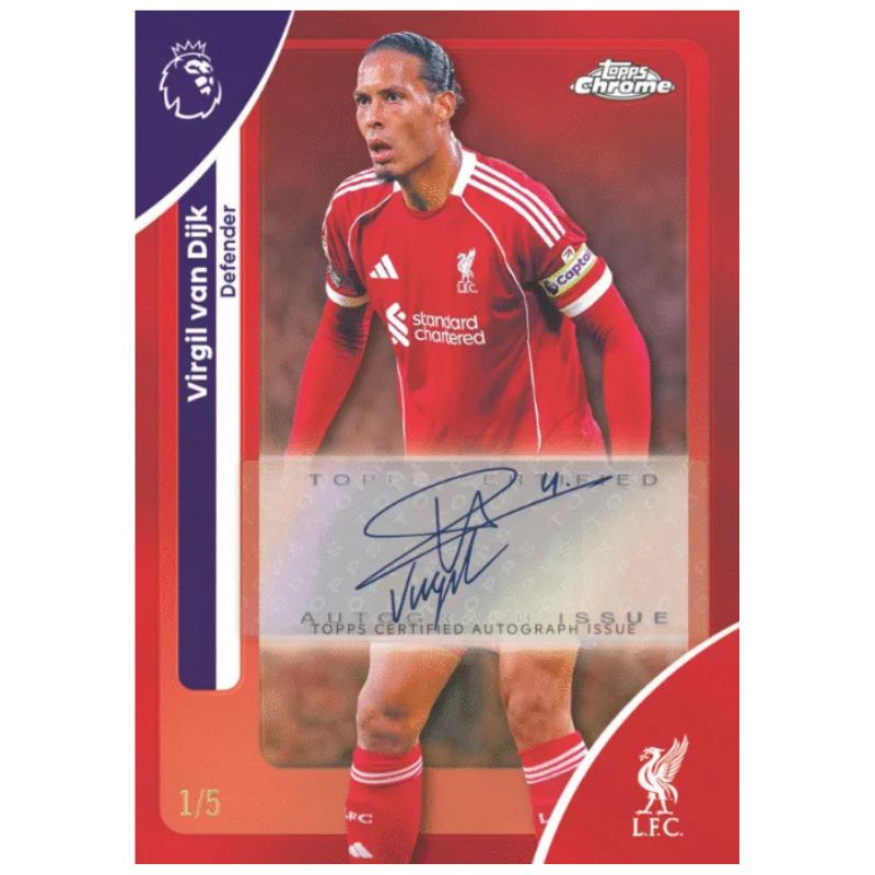 Topps Chrome Premier League 2026 Hobby Box - Bilde 2