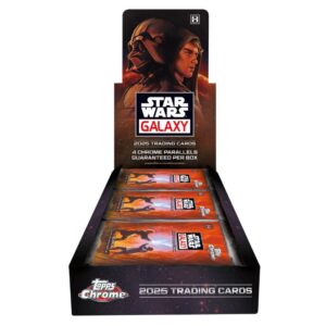 Topps Chrome Star Wars 2025 Galaxy Hobby Box