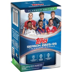 Topps UEFA Club Competitions - Value Box 2025-26