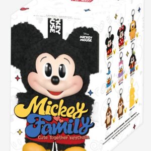 Pop Mart Mickey Family Cute Together Keychain – Case (8 bokser)