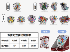 HOLLYBOX One Piece One Piece Graffiti Series Acrylic Stand – Case (144 bokser)