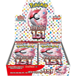 Pokémon TCG [SV2a] Pokémon Card 151 Booster Box (uten shrink) (Japansk)